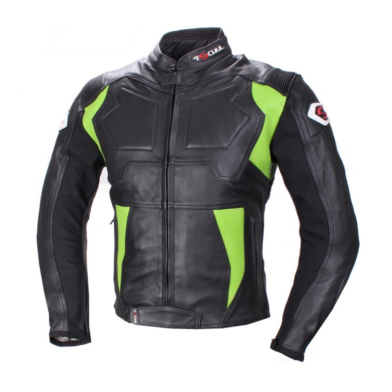 Motorradjacke Tschul 850 schwarz-grün