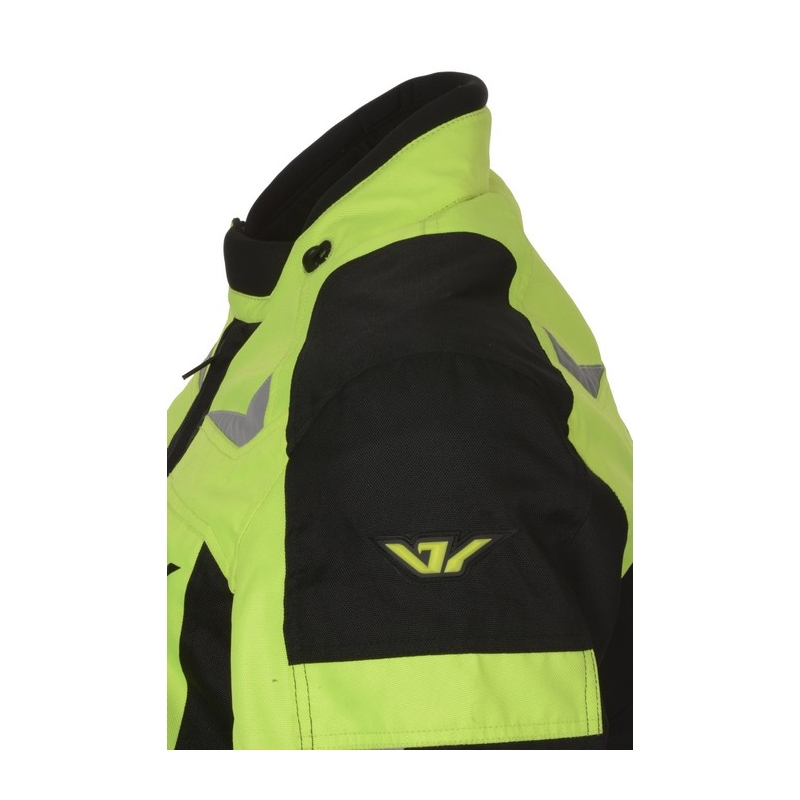 Ayrton Sting schwarz-fluorgelbe Motorradjacke Ausverkauf