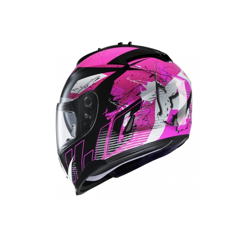 Integral Motorradhelm HJC IS-17 Pink Rocket MC8 Ausverkauf