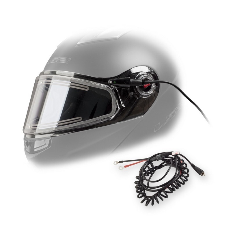 Elektrisch beheiztes Plexiglas für LS2 FF386/ FF370-Helme
