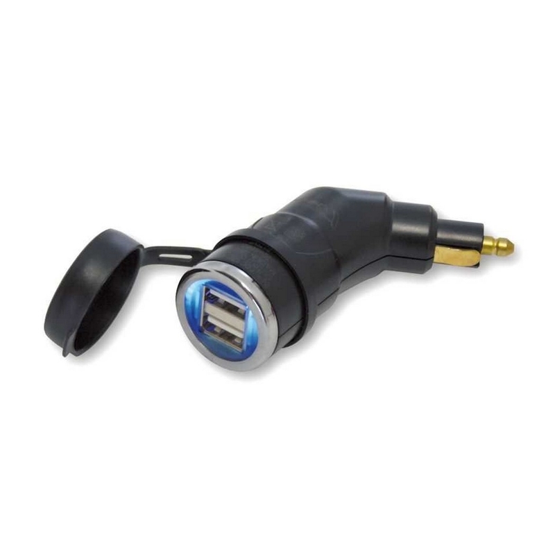 Doppel-USB-Adapter für DIN 12V-Steckdose