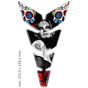 Kraftstofftankabdeckung Print - MOON Slim Mexican Tatoo 2