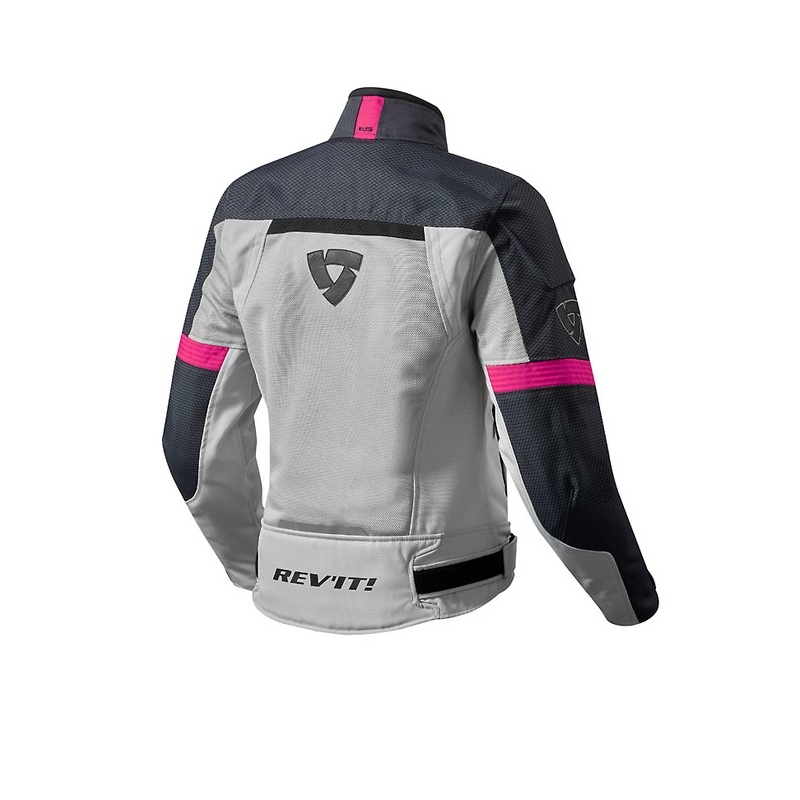 Damen Revit Airwave 2 Motorradjacke Silber und Lila Ausverkauf