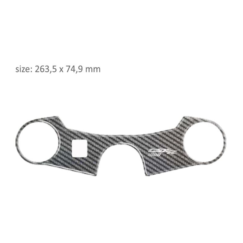 Karbonbrille Beschichtung Druck - Suzuki GSXR 1000 (05-06) Ausverkauf