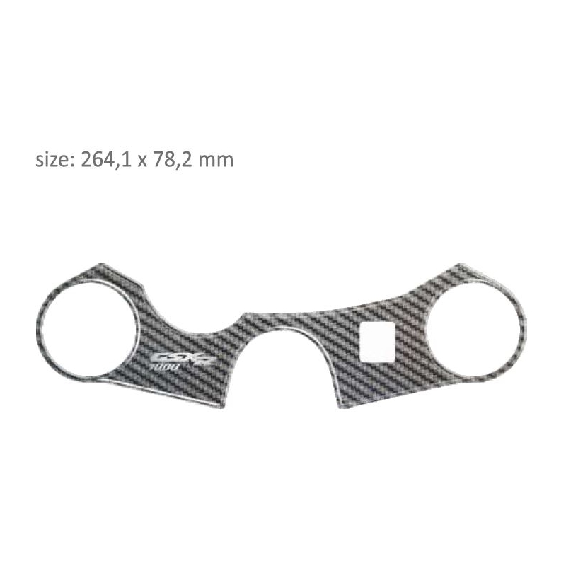 Carbon Brillenbeschichtung Druck - Suzuki GSXR 1000 (07-08)