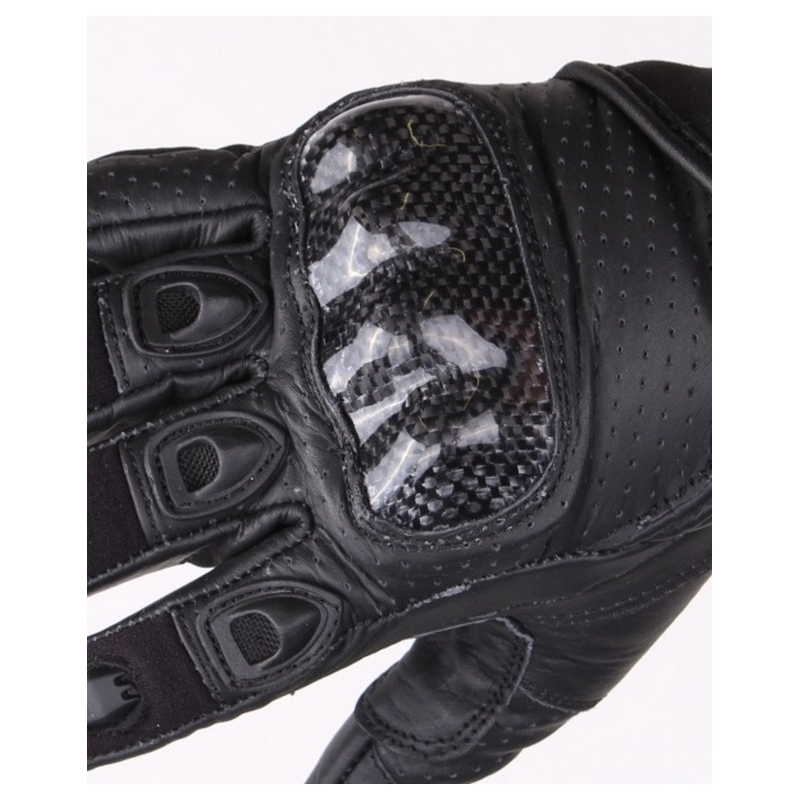 Motorradhandschuhe Tschul 306 schwarz Ausverkauf