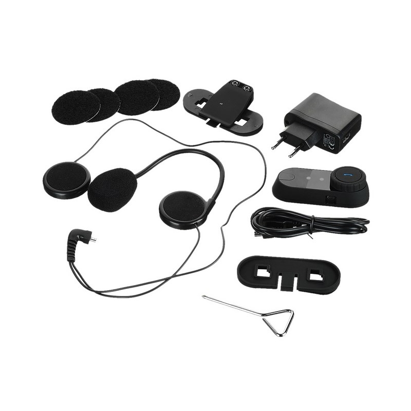 Bluetooth Gegensprechanlage mit FM für Helm