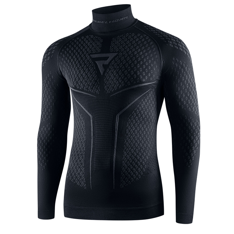 Rebelhorn Therm II schwarz-graues Thermoshirt