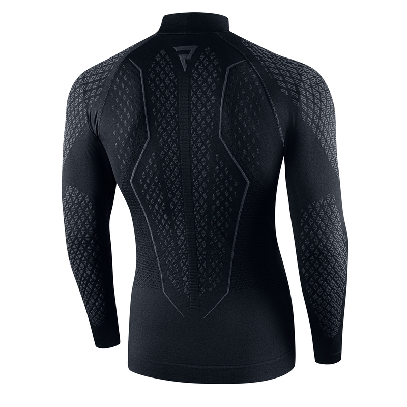 Rebelhorn Therm II schwarz-graues Thermoshirt
