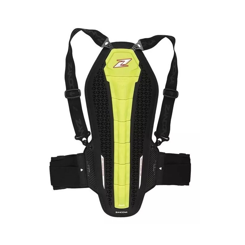 Wirbelsäulenprotektor Zandona Hybrid Back Pro X8 fluo gelb 178-187 cm Ausverkauf