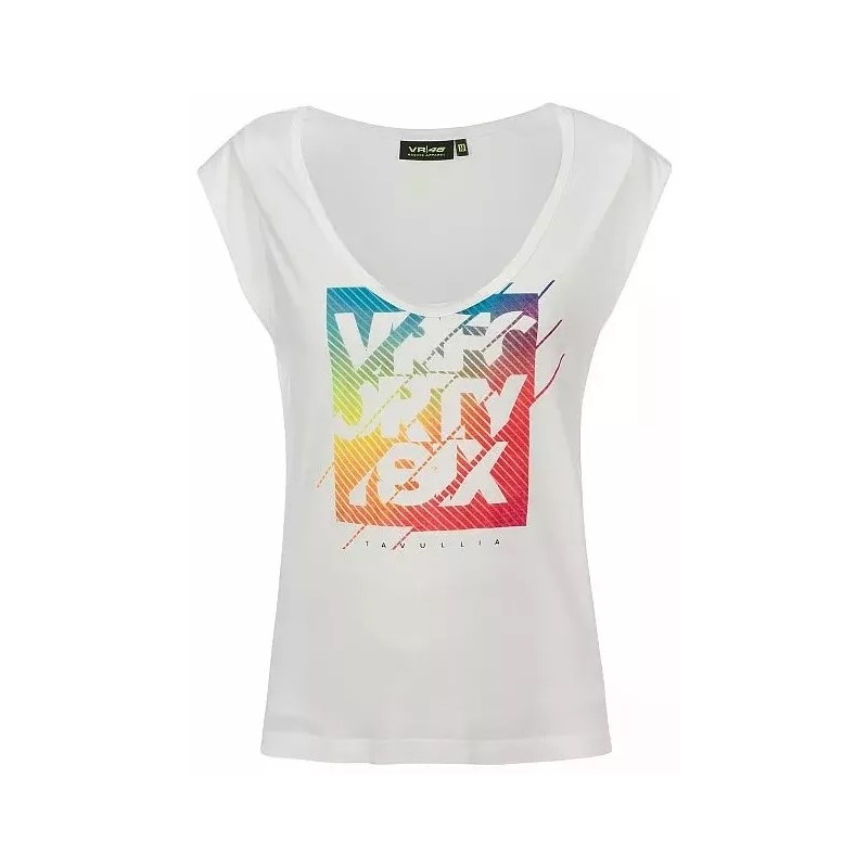 Frauen-T-Shirt VR46 Valentino Rossi weiß