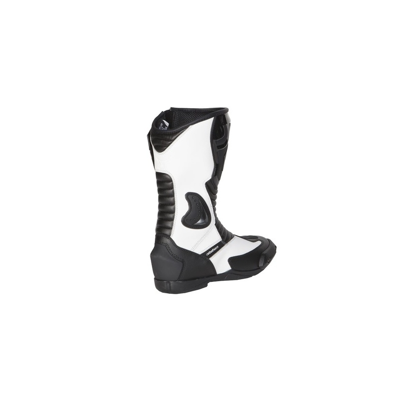 Rebelhorn Trip weiß und schwarz Motorradstiefel Ausverkauf