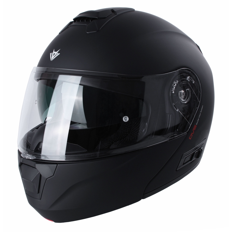 RSA Rival Klapphelm für Motorräder, mattschwarz