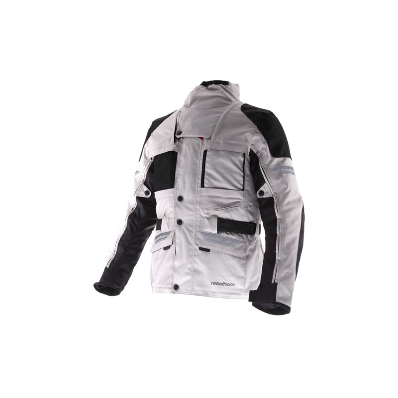 Rebelhorn Cubby II schwarz/graue Motorradjacke Ausverkauf