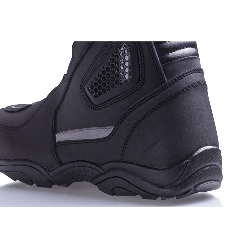 Street Racer Mevric Motorradstiefel schwarz