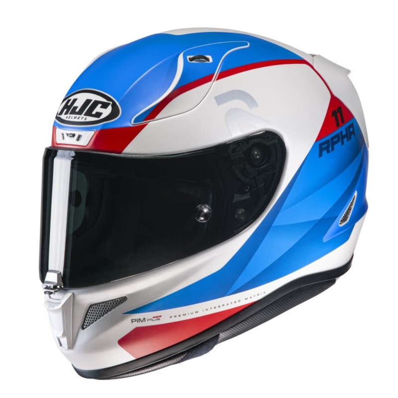 HJC RPHA 11 Texen MC21SF blau-rot-weiß Integral Motorradhelm Ausverkauf