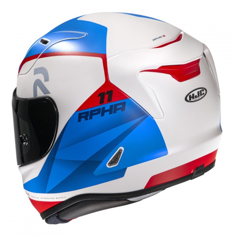 HJC RPHA 11 Texen MC21SF blau-rot-weiß Integral Motorradhelm Ausverkauf