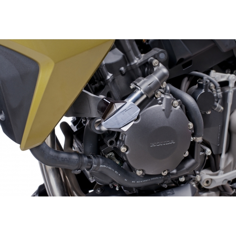 Traktionsprotektoren Puig PRO - Honda CBR600RR (07-08) schwarz