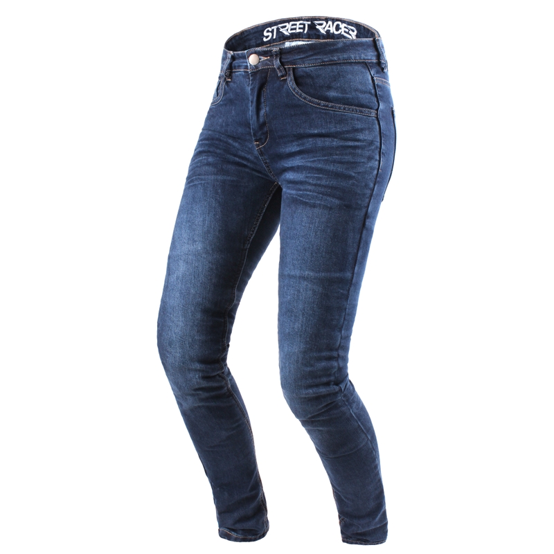 Damen Motorradjeans Street Racer Daily blau - II. Qualität