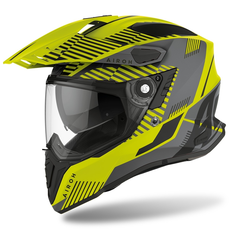 Endurohelm Airoh Commander Boost 2022 gelb matt Ausverkauf