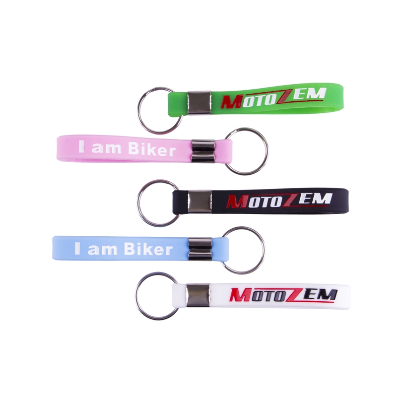 MotoZem Schlüsselanhänger schwarz