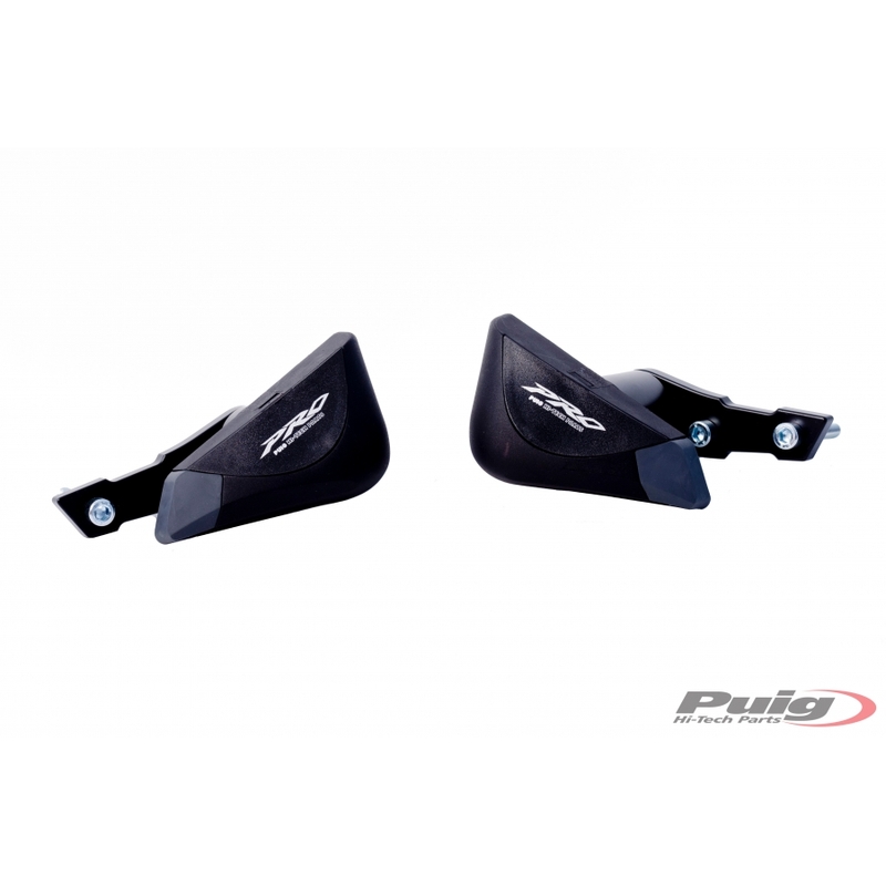 Gepolsterte Protektoren Puig PRO - Kawasaki ER-6N (12-15) schwarz