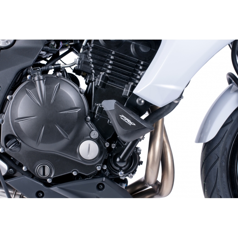Gepolsterte Protektoren Puig PRO - Kawasaki ER-6N (12-15) schwarz
