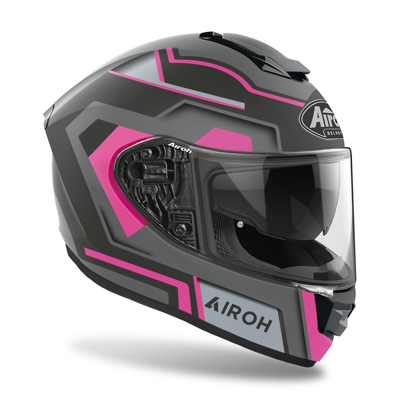 Integral Motorradhelm Airoh ST.501 Square 2022 rosa matt Ausverkauf