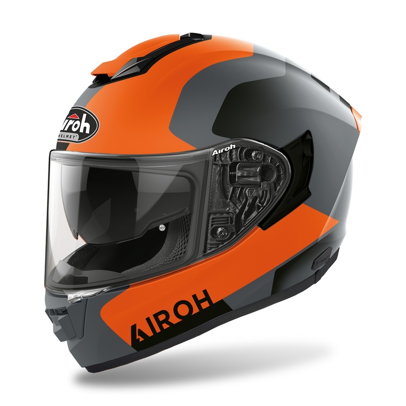 Integral Motorradhelm Airoh ST.501 Dock 2022 orange matt Ausverkauf