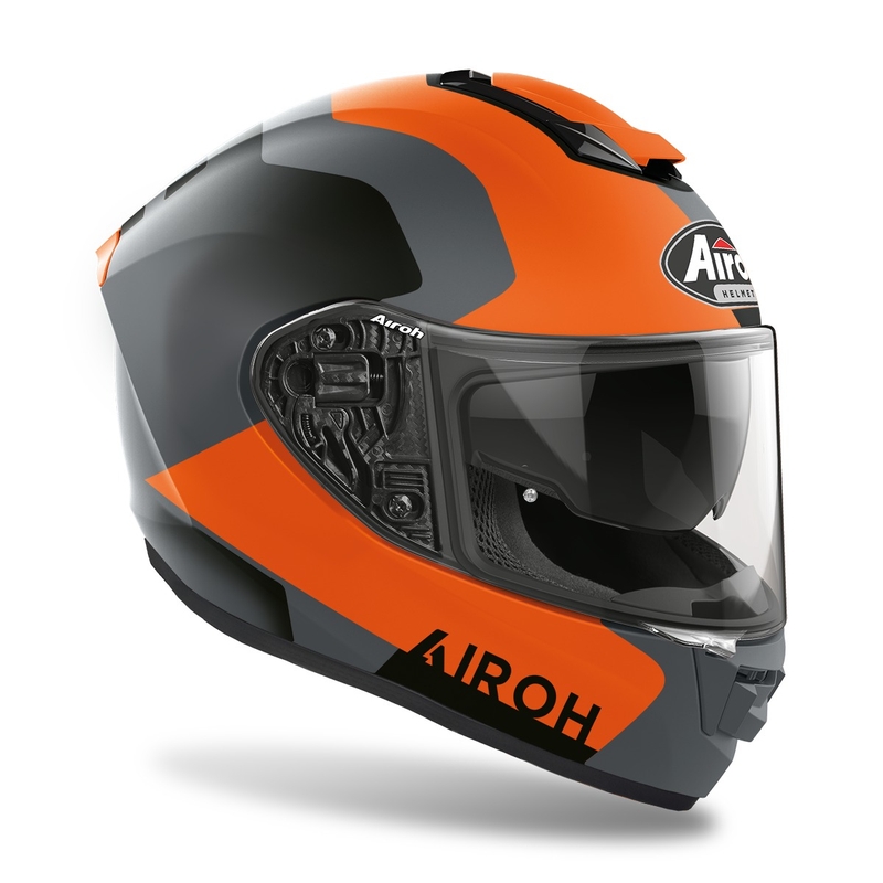 Integral Motorradhelm Airoh ST.501 Dock 2022 orange matt Ausverkauf
