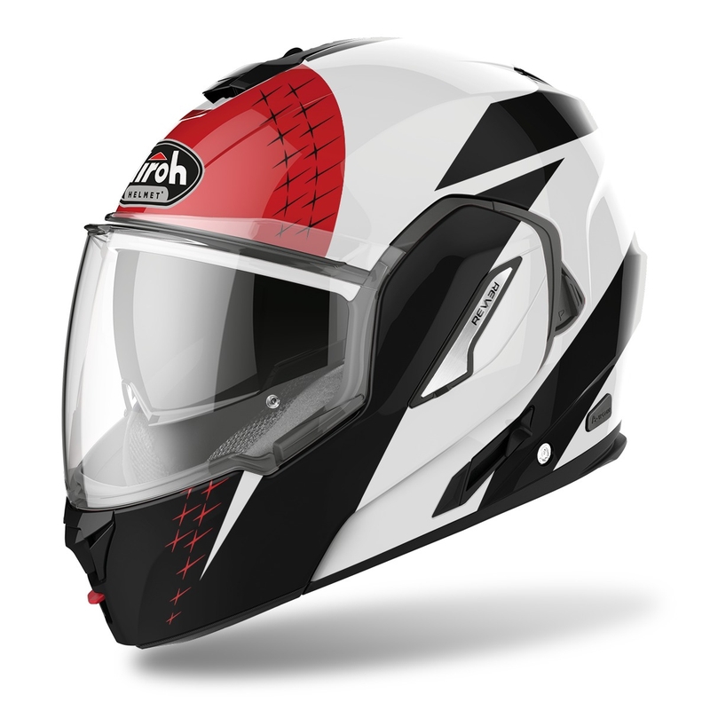 Airoh REV19 Leaden 2022 rot glänzend Kipphelm
