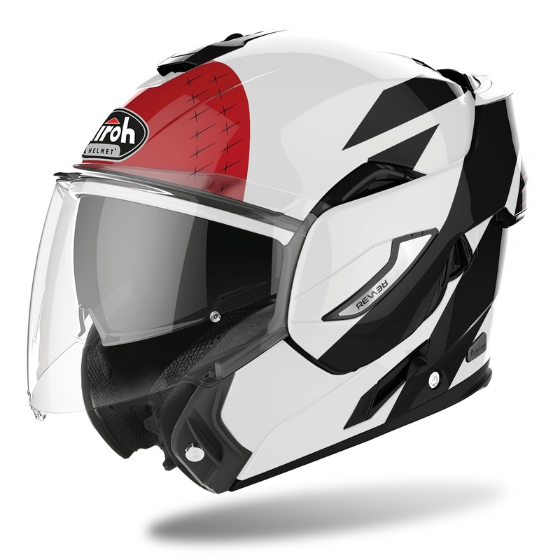 Airoh REV19 Leaden 2022 rot glänzend Kipphelm