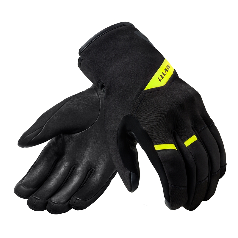 Motorradhandschuhe Revit Grafton H2O schwarz-fluo gelb