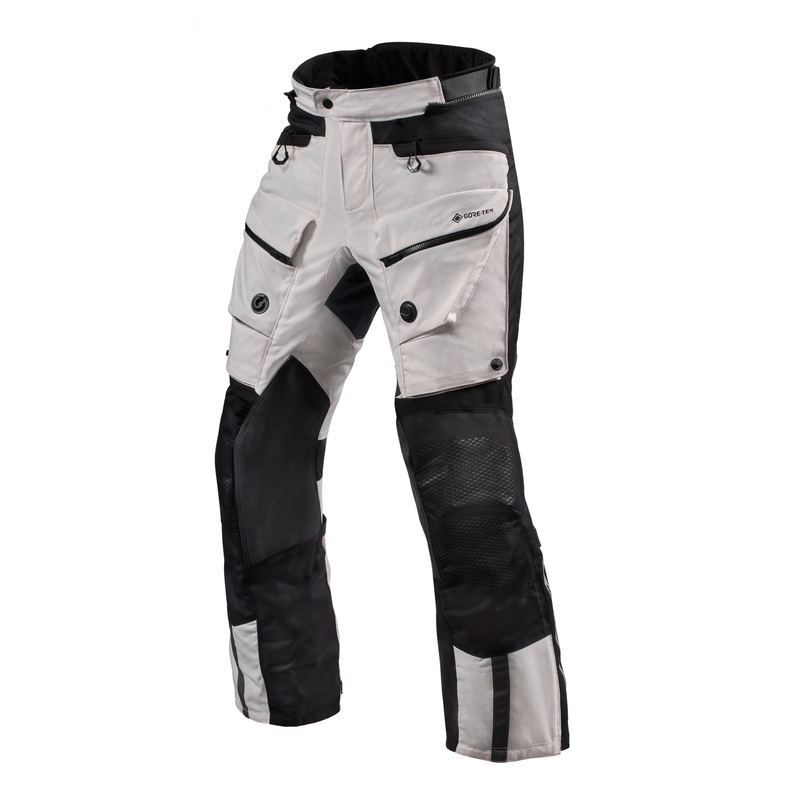 Revit Defender 3 GTX Motorradhose silber-schwarz