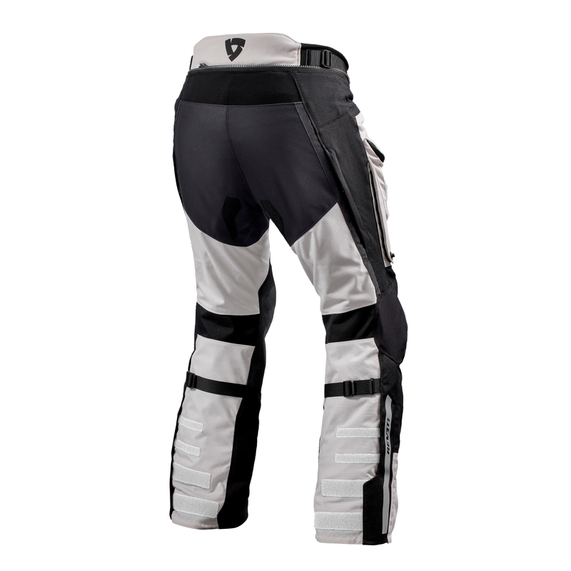 Revit Defender 3 GTX Motorradhose silber-schwarz verlängert