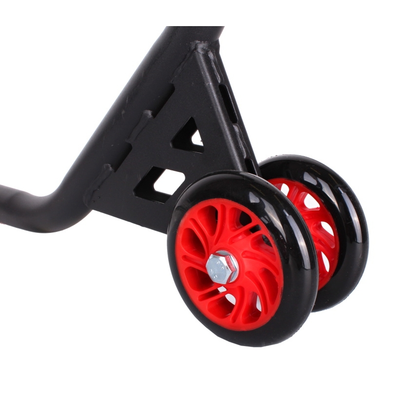 Motorrad-Vorderradständer mit Rädern R-TOOL EVO