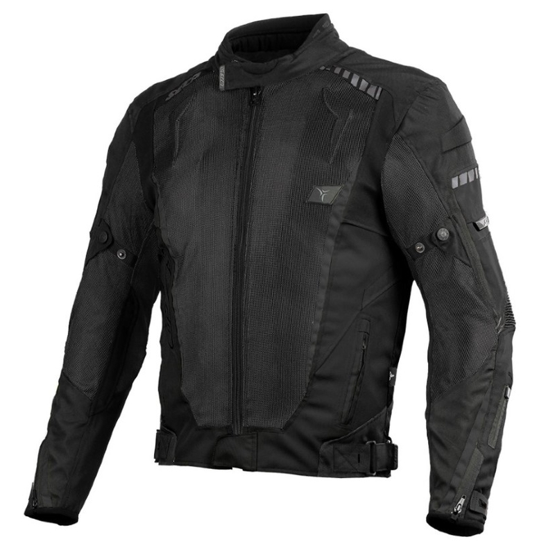 SECA Airflow II Motorradjacke schwarz Ausverkauf
