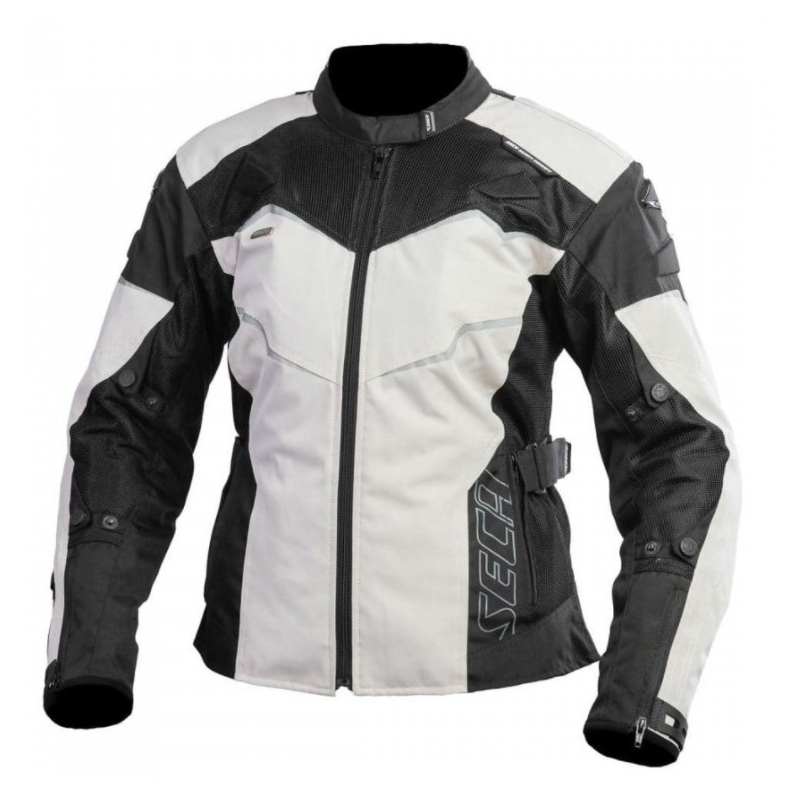 Damen Motorradjacke SECA Stream III grau Ausverkauf