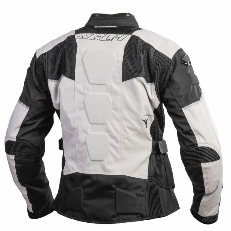 Damen Motorradjacke SECA Stream III grau Ausverkauf