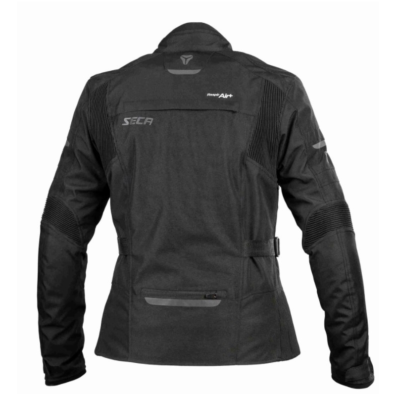 Damen Motorradjacke SECA Jessica III schwarz Ausverkauf