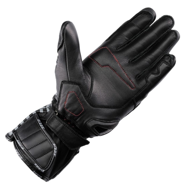 SECA Mercury IV Motorradhandschuhe schwarz Ausverkauf