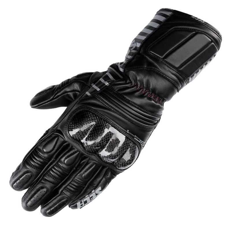 SECA Mercury IV Motorradhandschuhe schwarz Ausverkauf