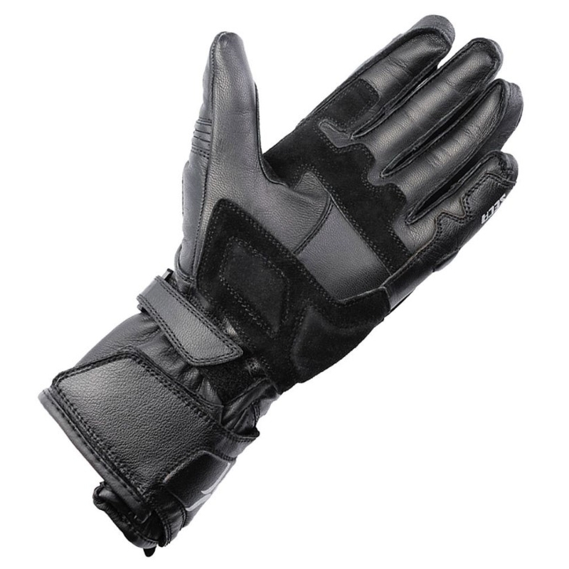 Motorradhandschuhe Leder SECA Integra III schwarz Ausverkauf