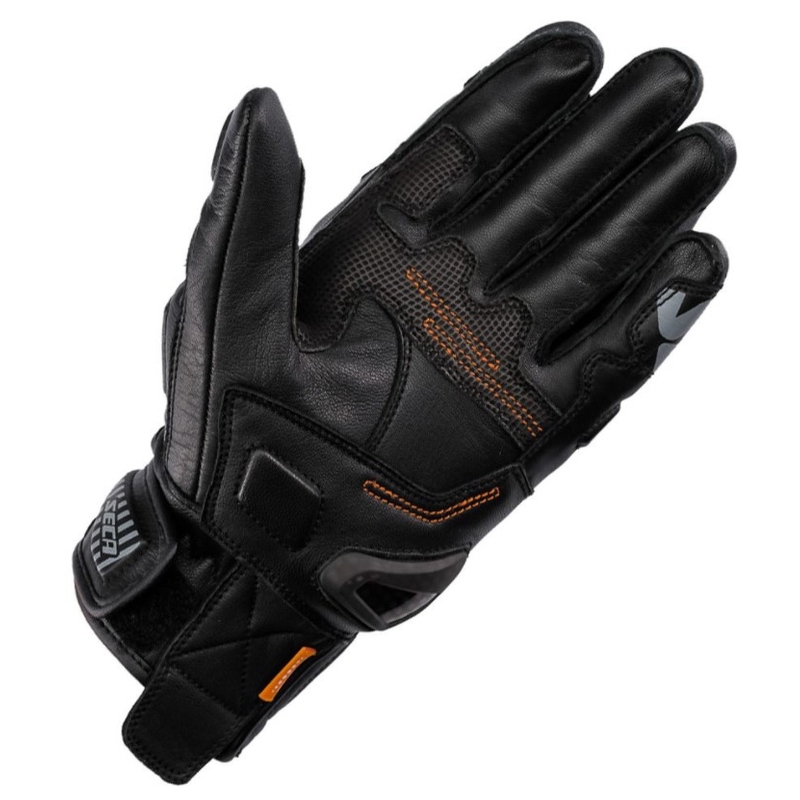 Motorradhandschuhe SECA Trackday Short schwarz