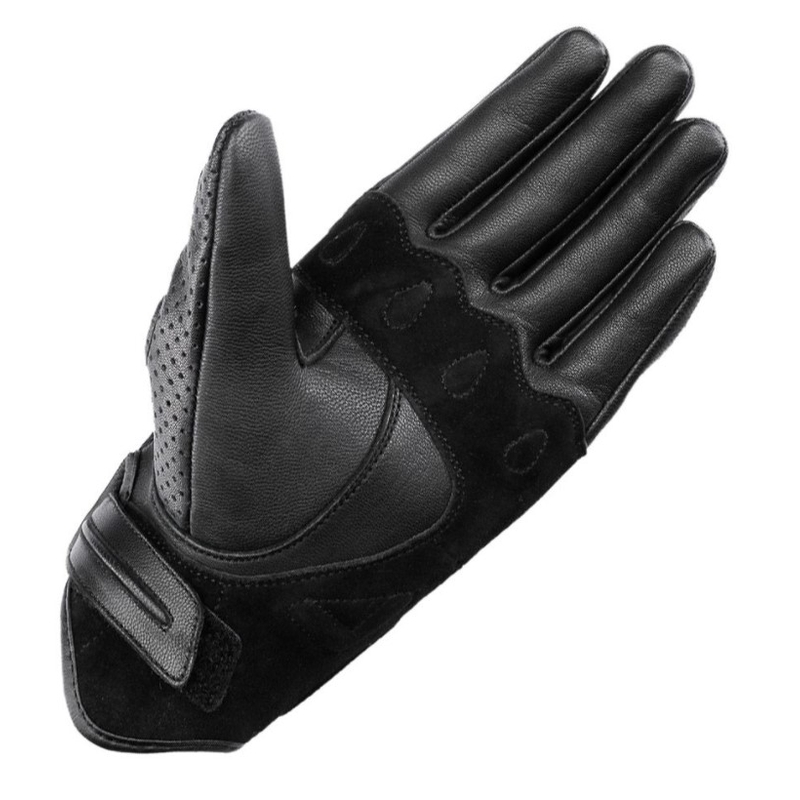 Motorradhandschuhe SECA Tabu II Perforiert schwarz Ausverkauf