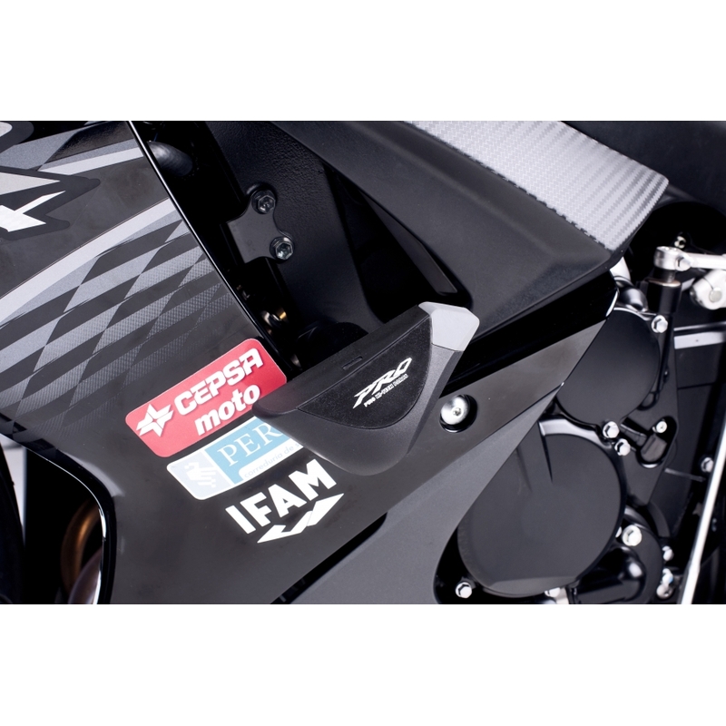 Gepolsterte Protektoren Puig PRO - Suzuki GSX-R600, GSX-R750 schwarz