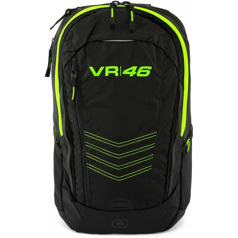 Rucksack VR46 Valentino Rossi Ogio schwarz-fluo gelb