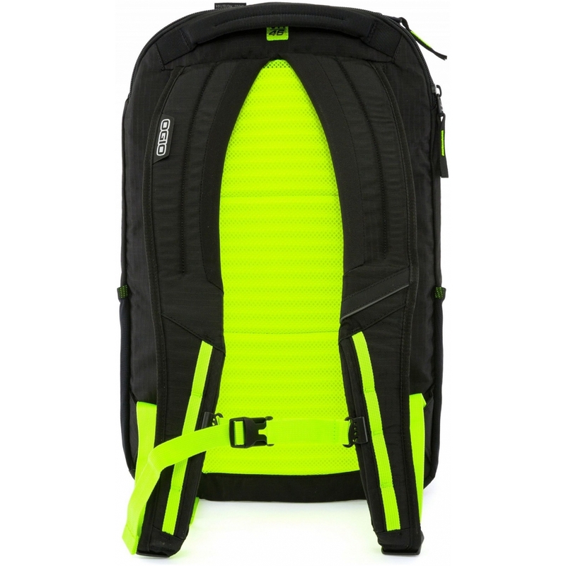 Rucksack VR46 Valentino Rossi Ogio schwarz-fluo gelb