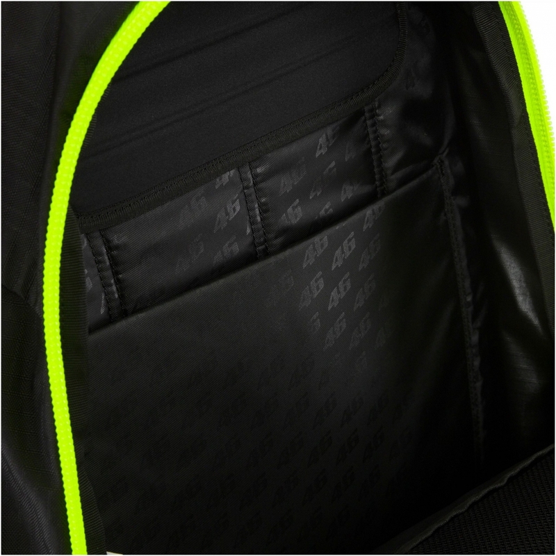 Rucksack VR46 Valentino Rossi Ogio schwarz-fluo gelb