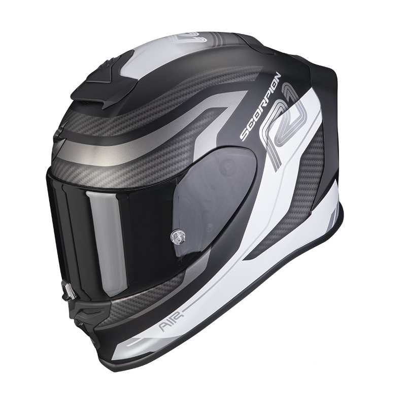 Integral Motorradhelm SCORPION EXO-R1 AIR VATIS matt schwarz/weiß Ausverkauf